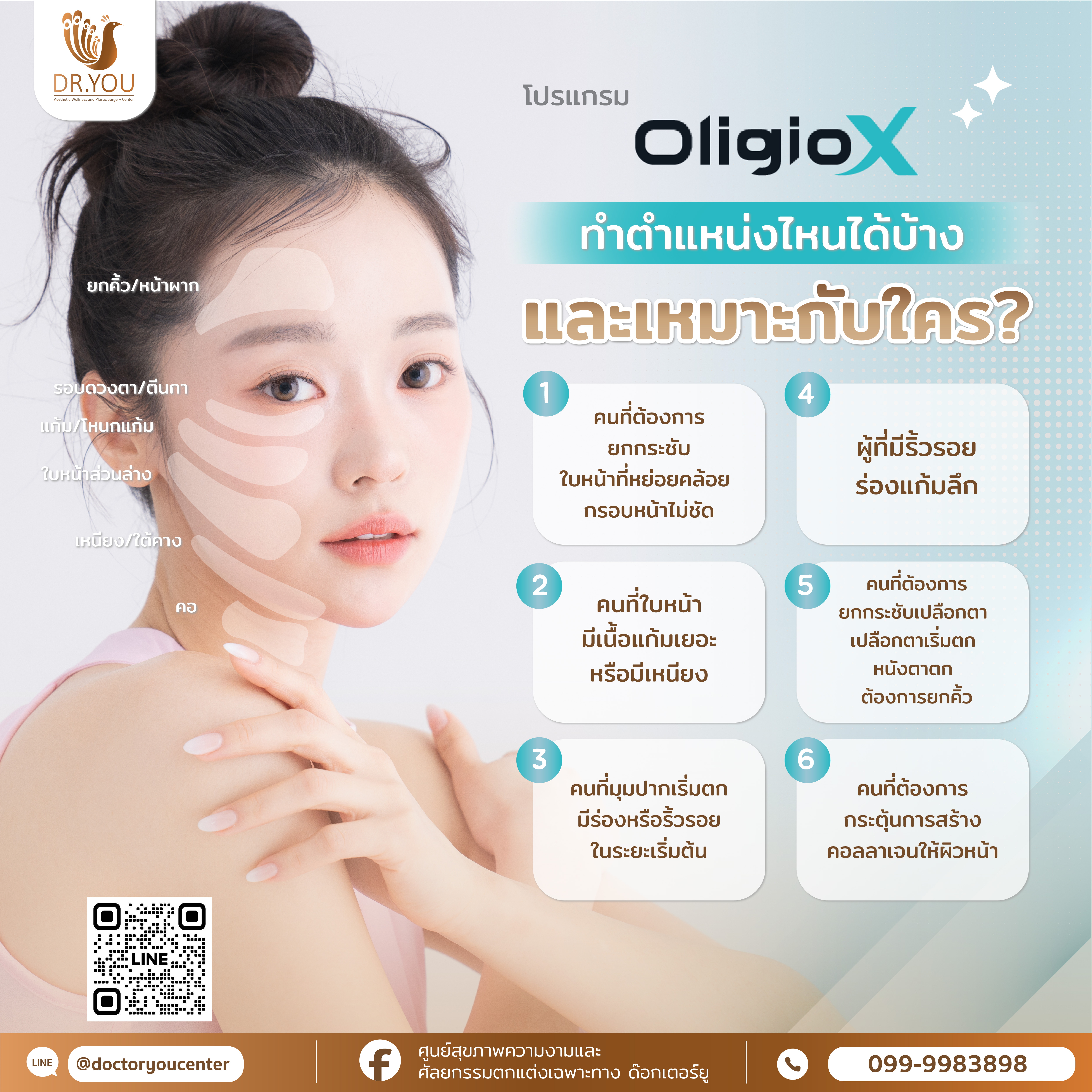 OligioX นวัตกรรมยกกระชับผิว
